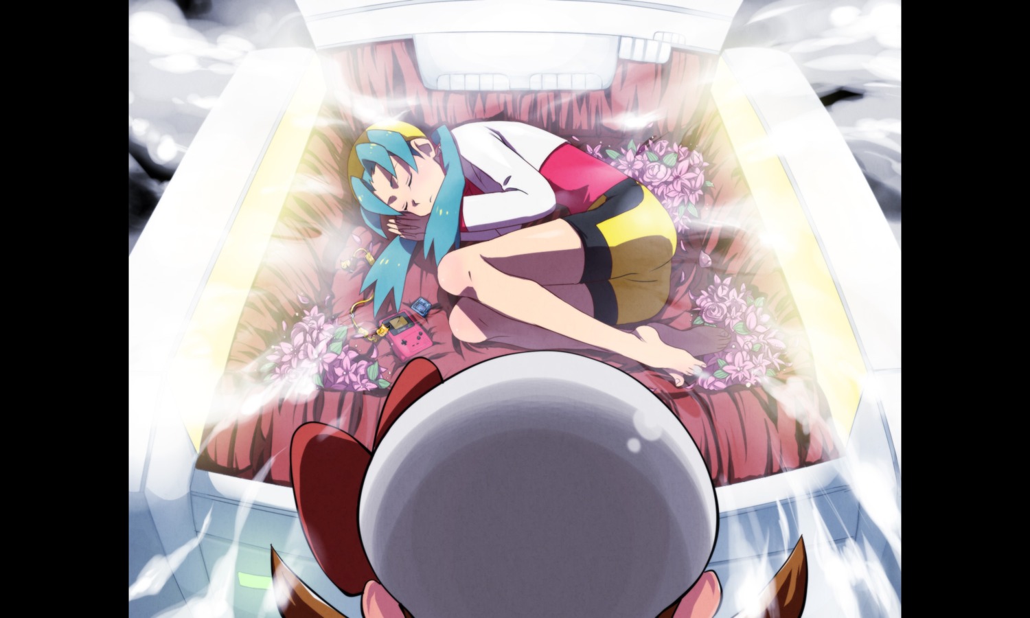 crystal_(pokemon), kmj, kotone_(pokemon), parody, pokemon, tengen_toppa_gurren_lagann