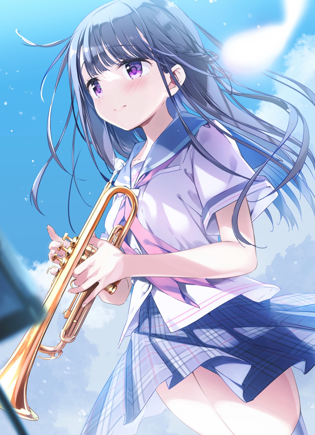 einstein_yori_ai_wo_komete, kimishima_ao, sakashita_iina, seifuku, thighhighs