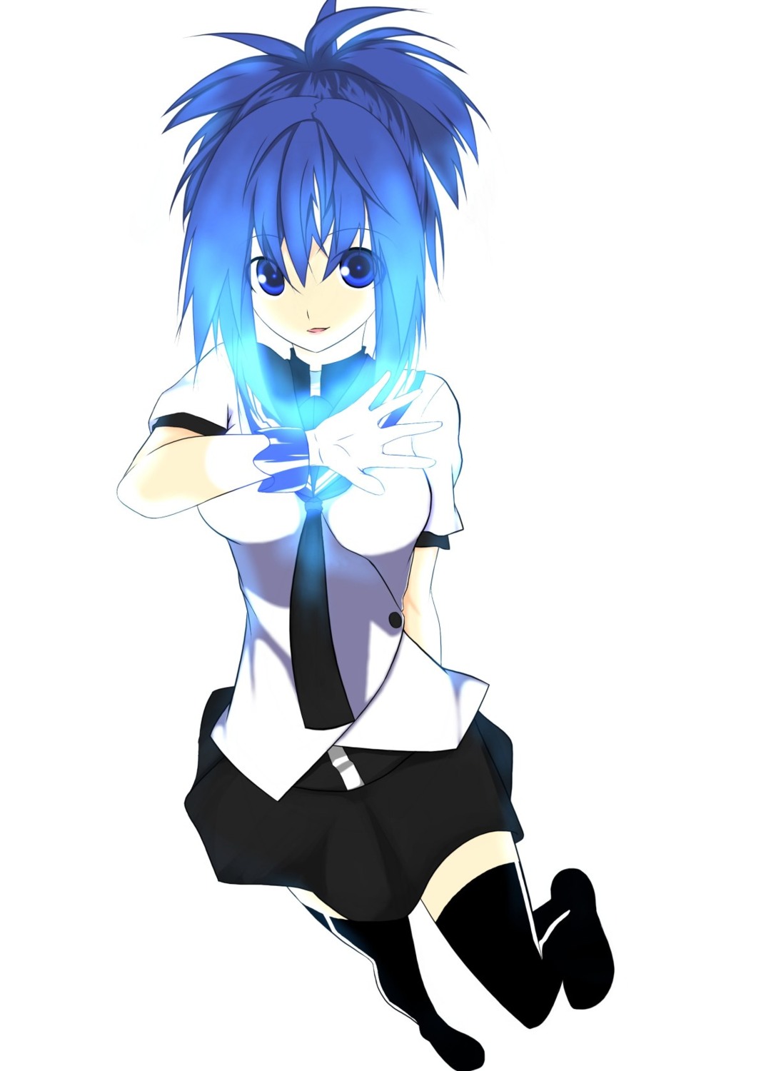 genderswap, kämpfer, pochi_(potihouse), seifuku, senou_natsuru, thighhighs