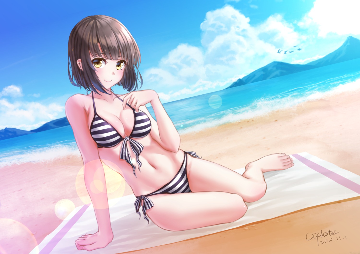 bikini, ciphotis, katou_megumi, saenai_heroine_no_sodatekata, swimsuits