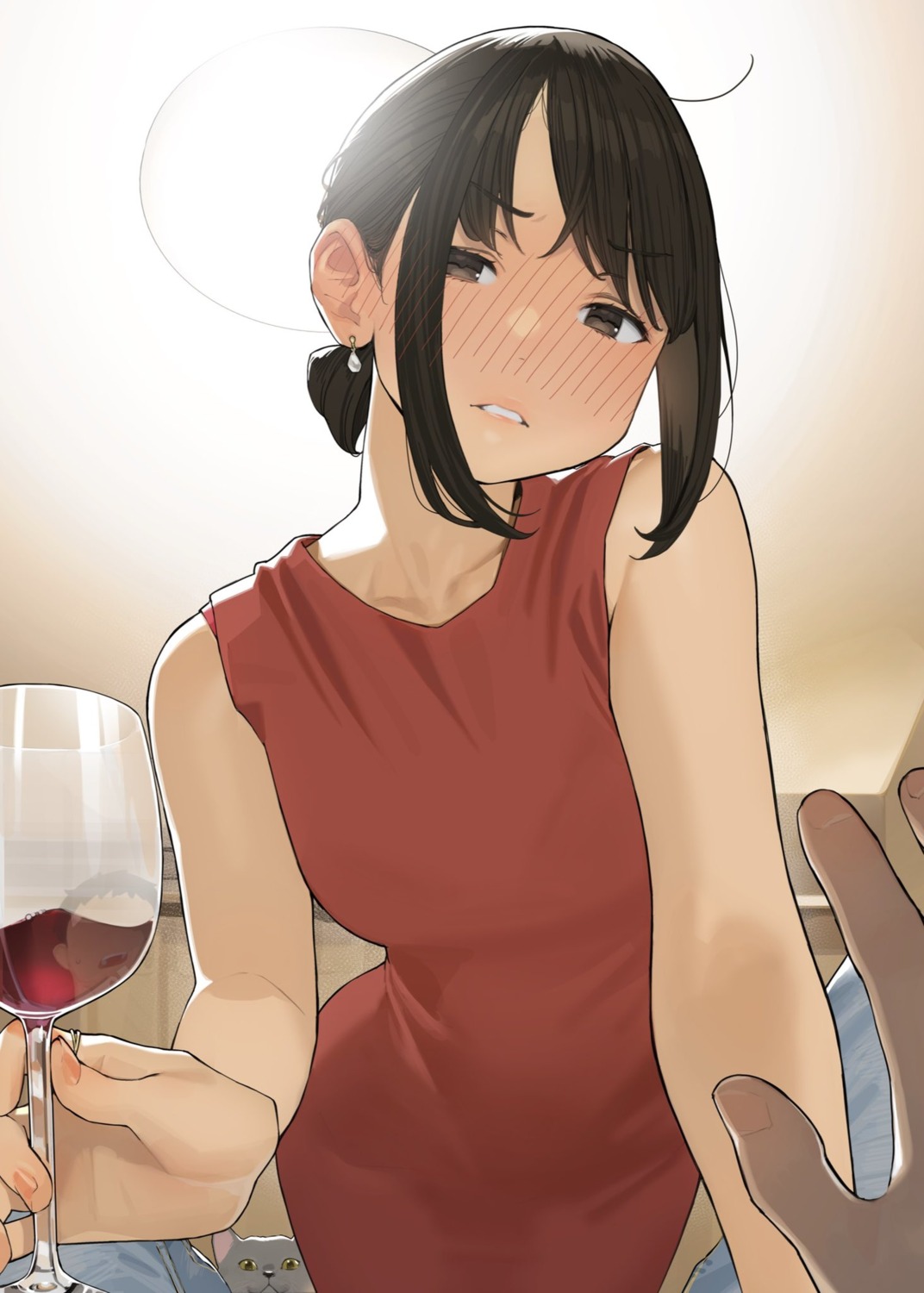 douki-chan, douki-kun, dress, ganbare_douki-chan, neko, yom