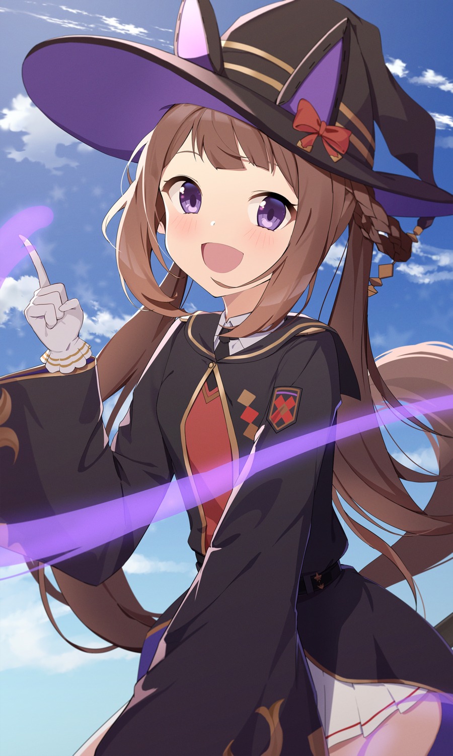 animal_ears, sweep_tosho_(umamusume), tagme, tail, uma_musume_pretty_derby, uniform, witch