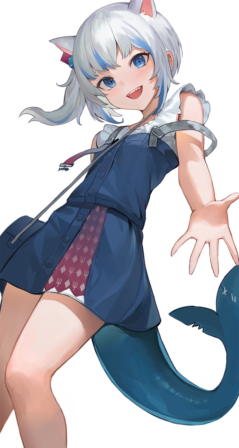 animal_ears, gawr_gura, hololive, hololive_english, nekomimi, sl86, tail