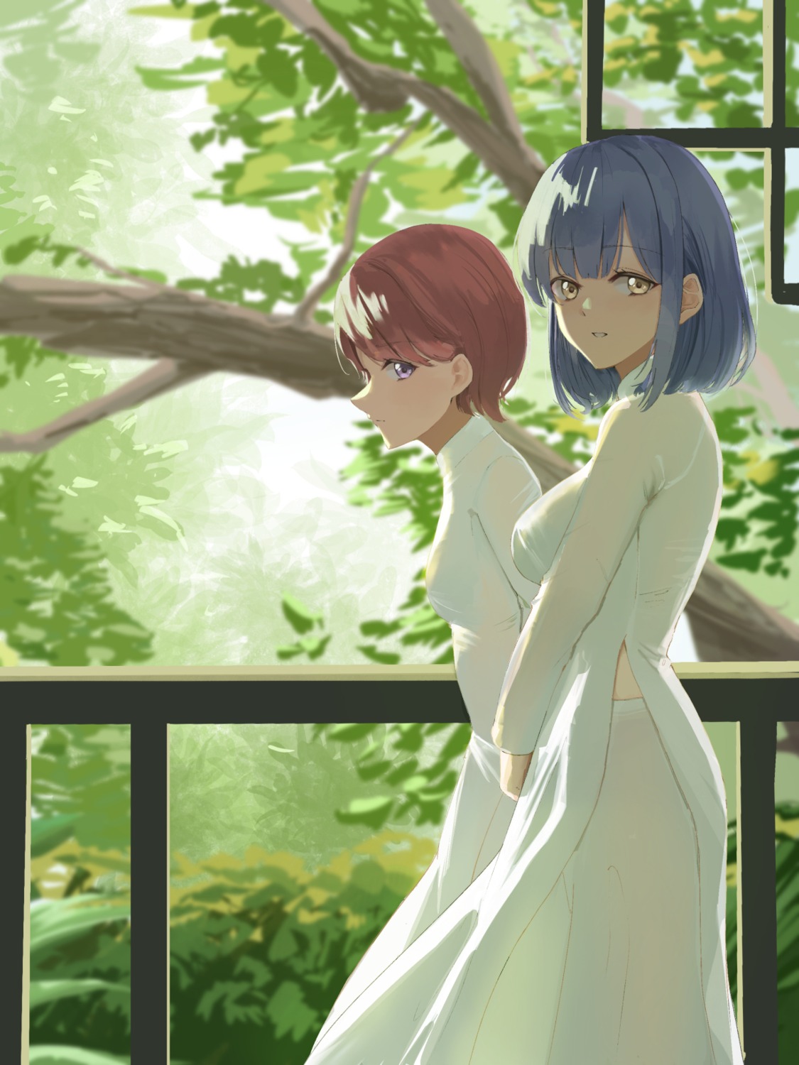 asian_clothes, hanayagi_kaoruko, isurugi_futaba, shoujo_kageki_revue_starlight, tagme