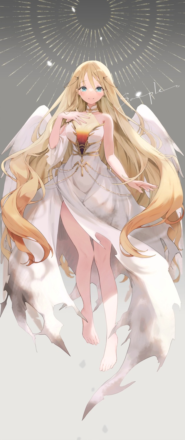 angel, dress, sakuma_shiki, wings