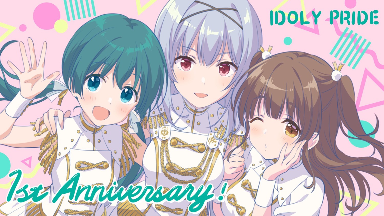 idoly_pride, okuyama_sumire, suzumura_yuu, tagme, tendou_rui, uniform, wallpaper