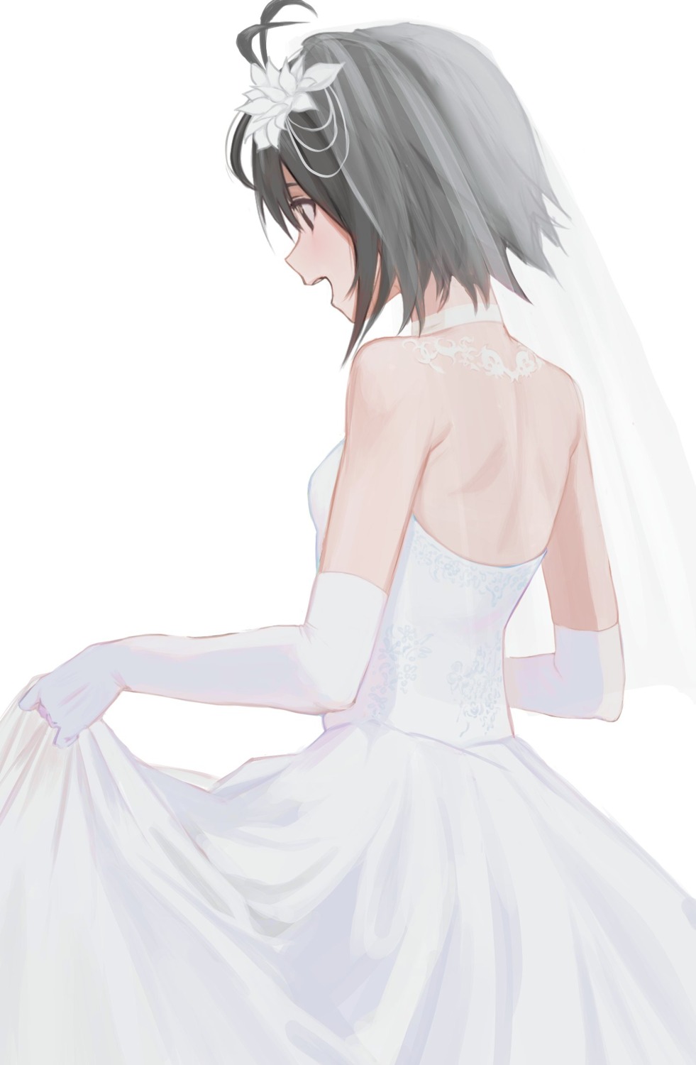dress, hd_(sw4189101), kikuchi_makoto, no_bra, the_idolm@ster, wedding_dress