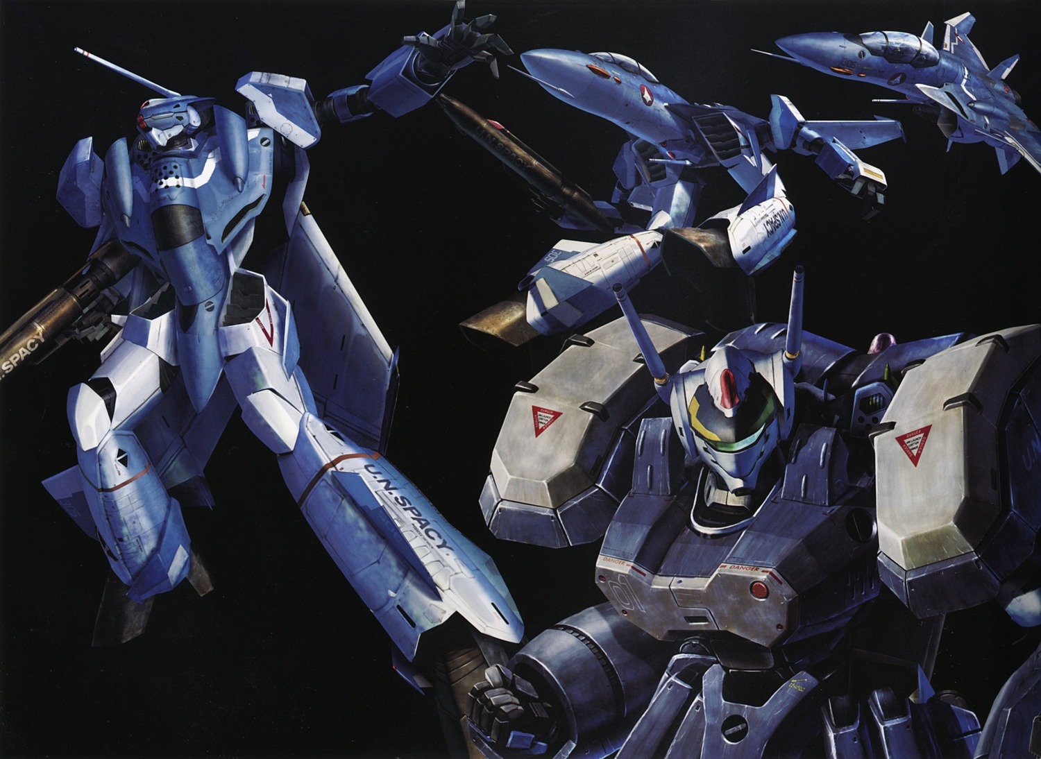 binding_discoloration, macross, mecha, tenjin_hidetaka