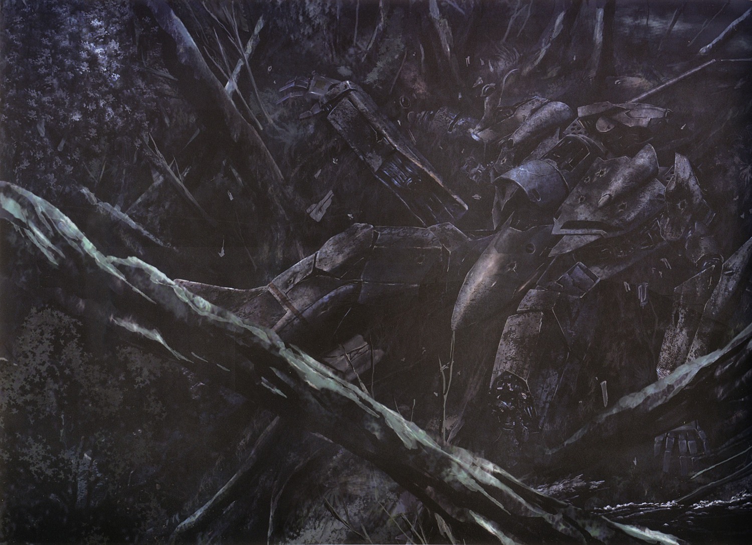 binding_discoloration, macross, mecha, tenjin_hidetaka
