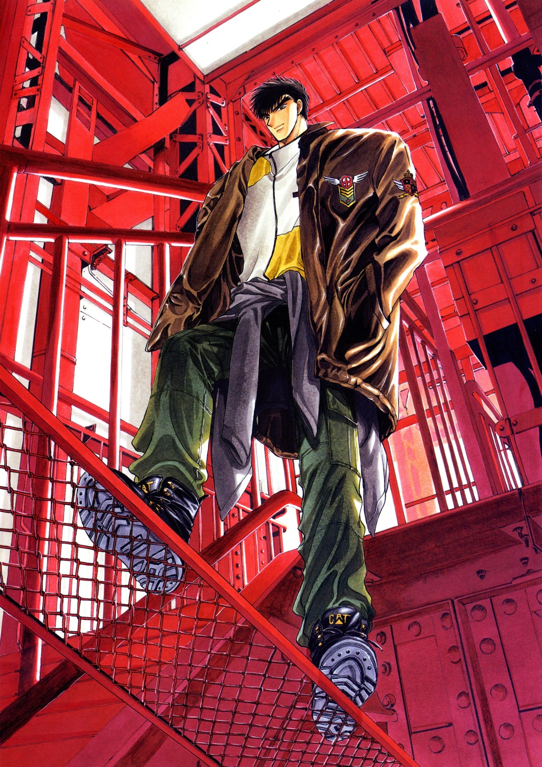 clamp, kusanagi_shiyu, male, x