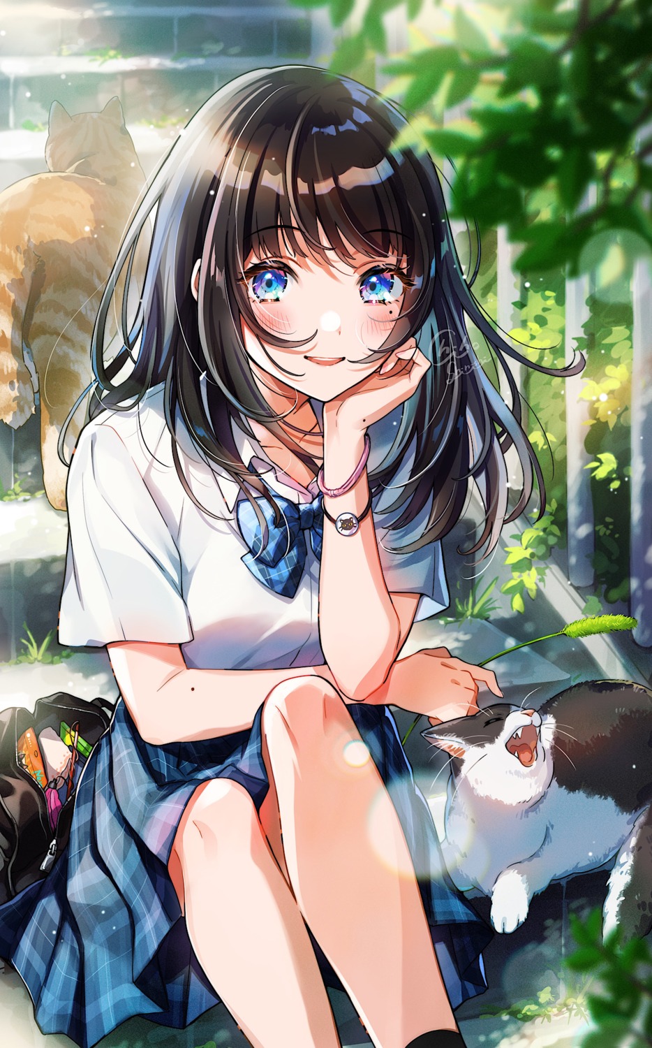 neko, piroshiki123, seifuku
