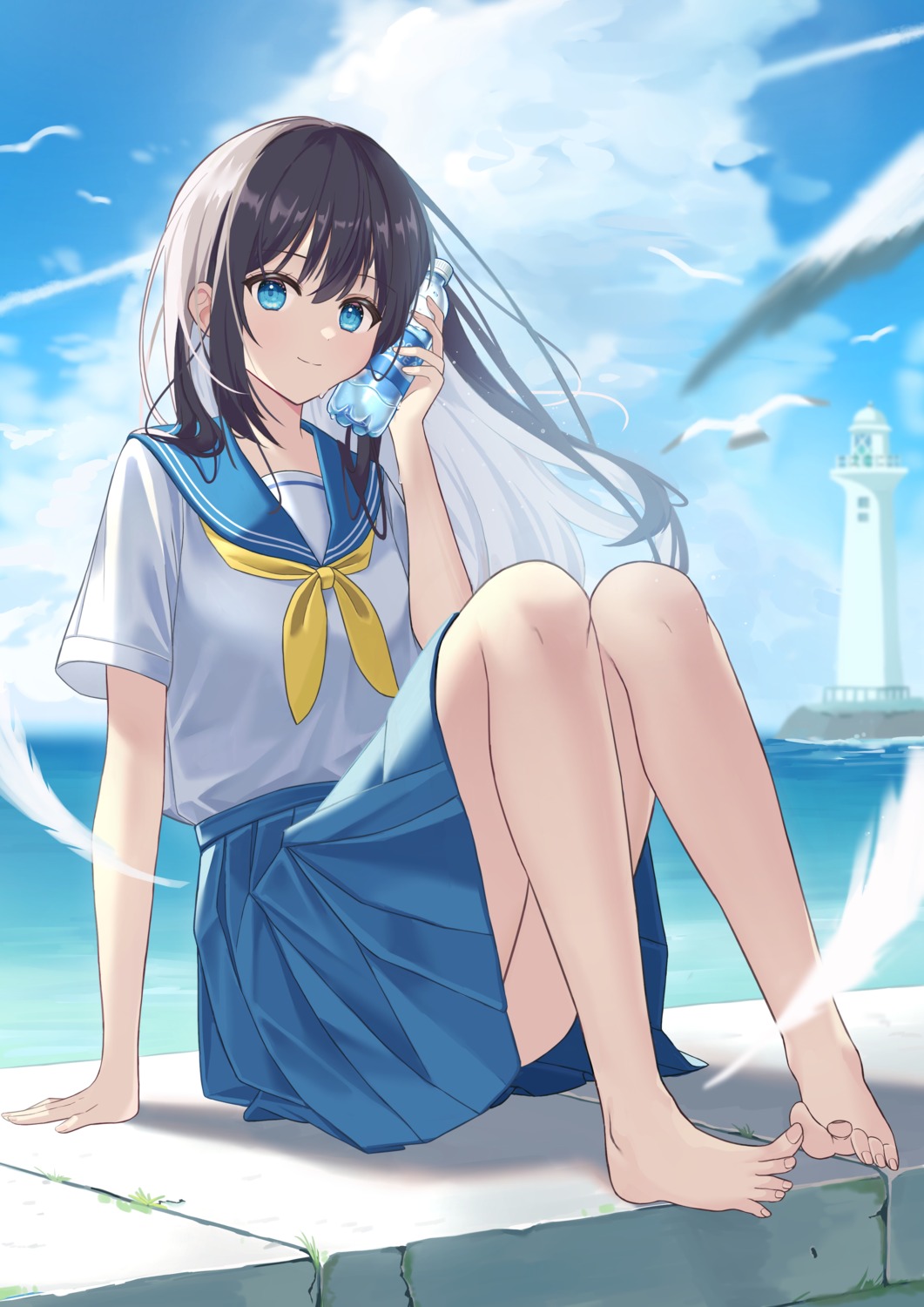 feet, lex_suri12, seifuku