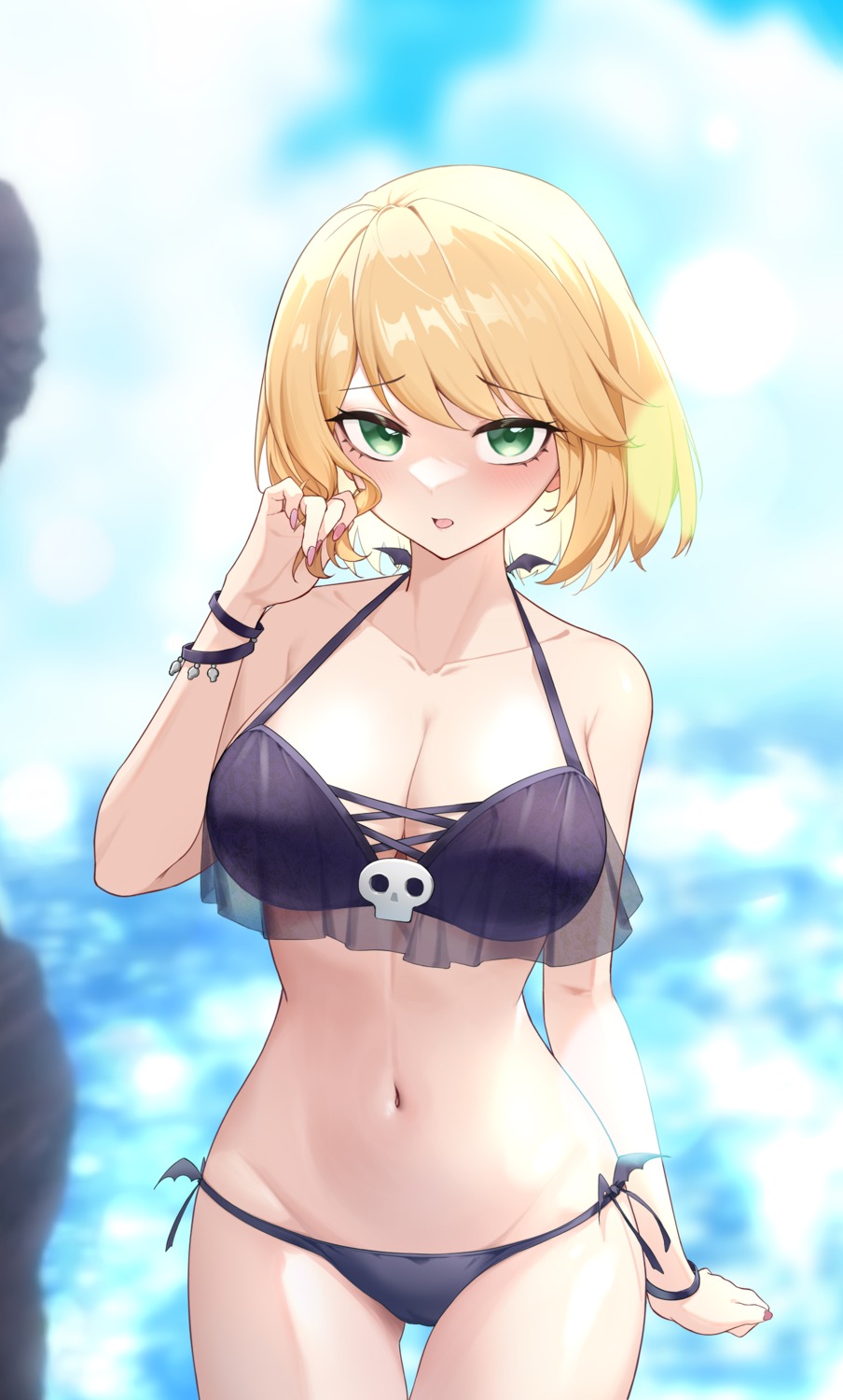 bikini, cleavage, koi_wa_sekai_seifuku_no_ato_de, magahara_desumi, see_through, swimsuits, xiaojiasiting