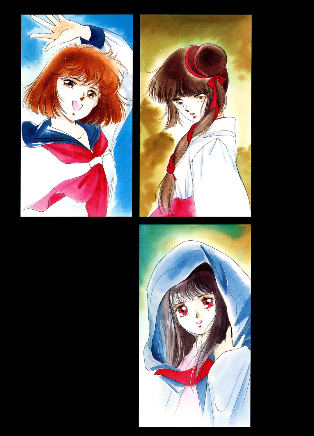 kakinouchi_narumi, vampire_princess_miyu, watercolor