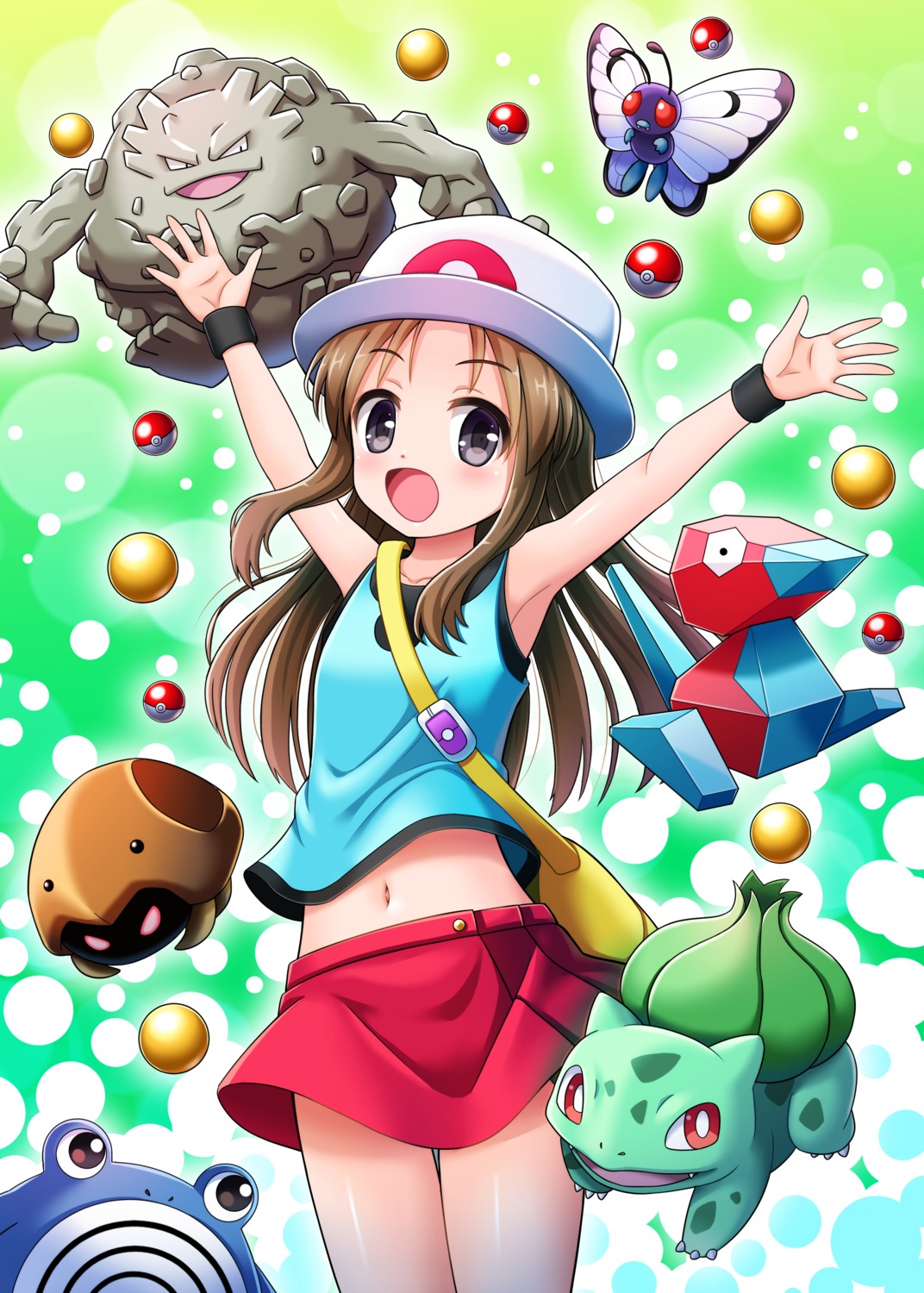 bluebird_(bluebird90), leaf_(pokemon), pokemon, pokemon_frlg