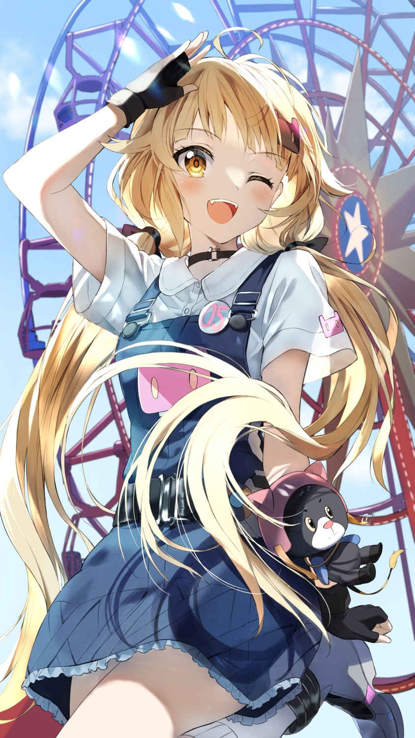 dress, pentagon, shirli_(tower_of_fantasy), tower_of_fantasy