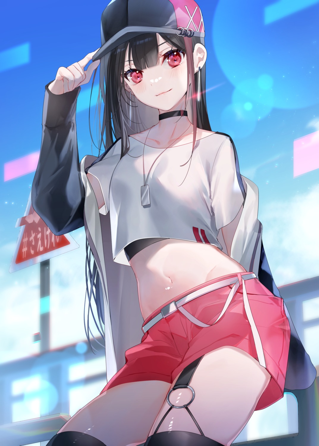 kao_sae_yokereba_ii_kyoushitsu, miwano_rag, otsuka_tatsuki, stockings, thighhighs