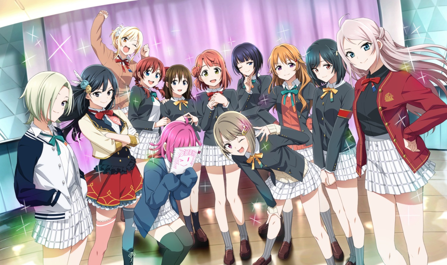 asaka_karin, emma_verde, fujimaru, konoe_kanata, love_live!_(series), love_live!_nijigasaki_gakuen_school_idol_doukoukai, mia_taylor, mifune_shioriko