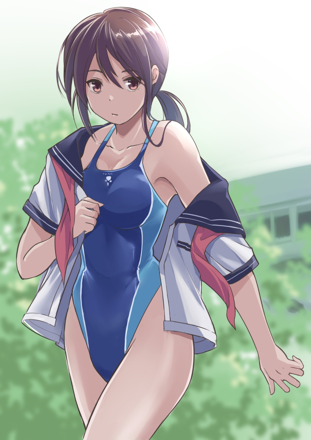 seifuku, swimsuits, undressing, unkochan93