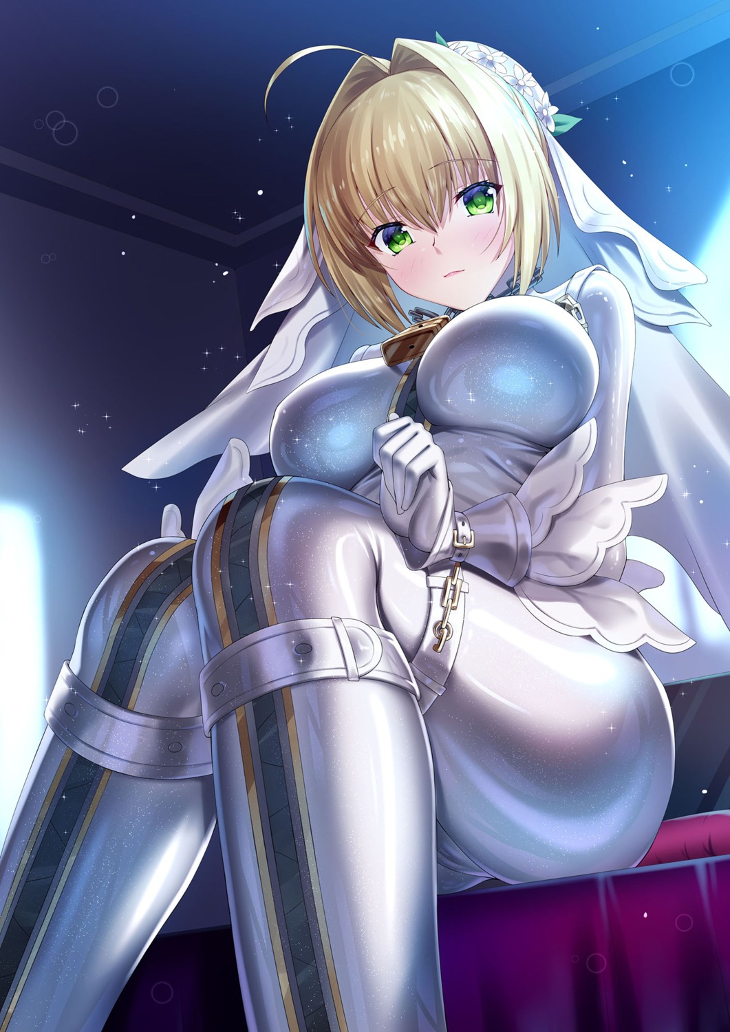 bodysuit, fate/extra, fate/extra_ccc, fate/stay_night, garter, iro_ame_(amewaagada), nero_claudius_(fate)