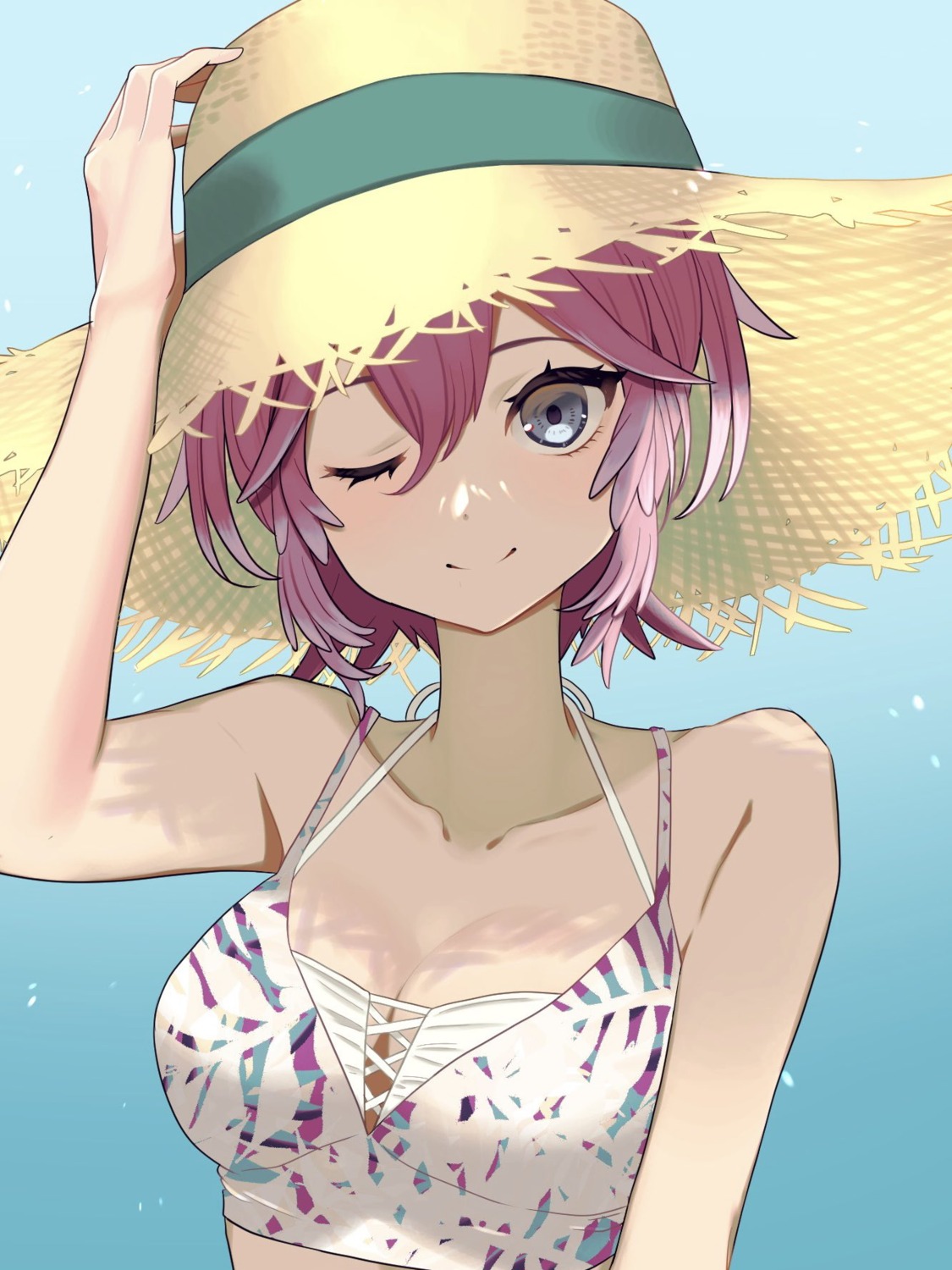 bikini_top, cleavage, hololive, swimsuits, takane_lui, wings, yamagamiamami