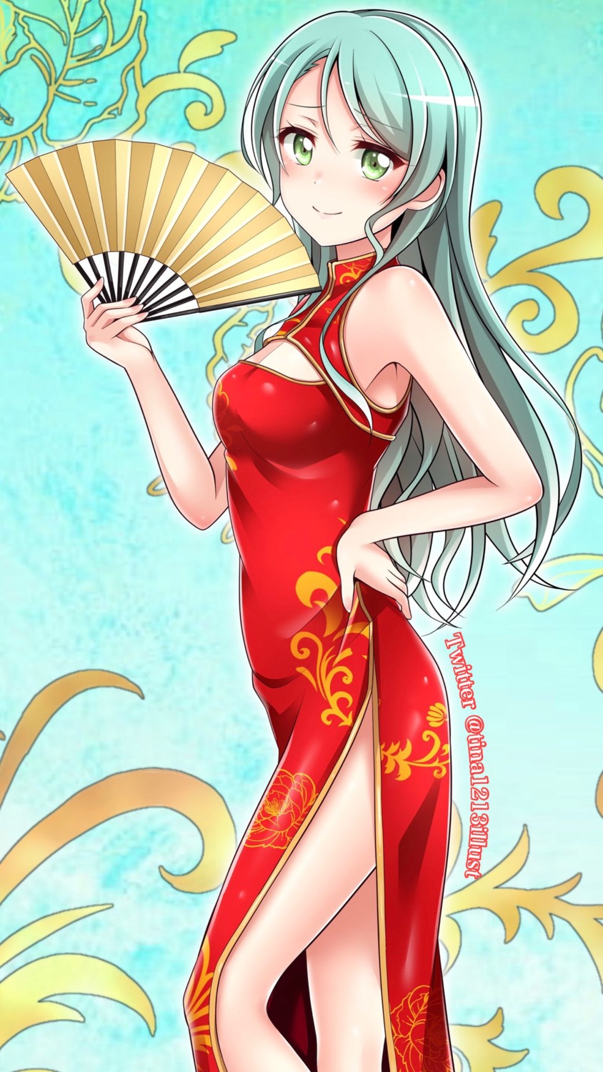bang_dream!, bang_dream!_episode_of_roselia, chinadress, hikawa_sayo, tina_(pixiv37050289)