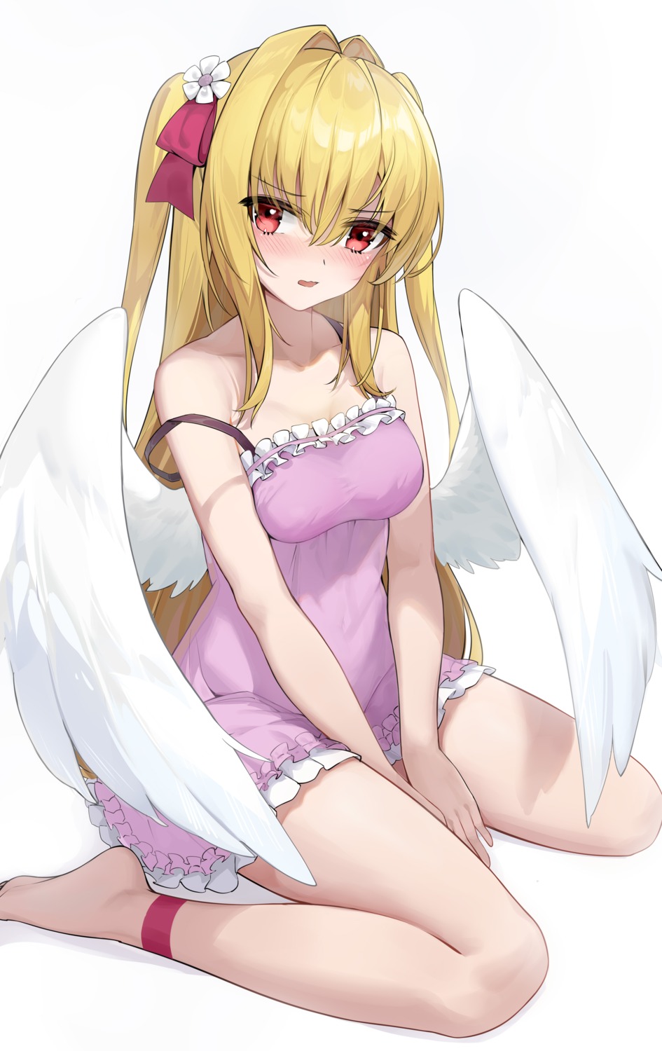 dress, konjiki_no_yami, shenqi_xiao_hong_zai_nali, to_love_ru, to_love_ru_darkness, wings