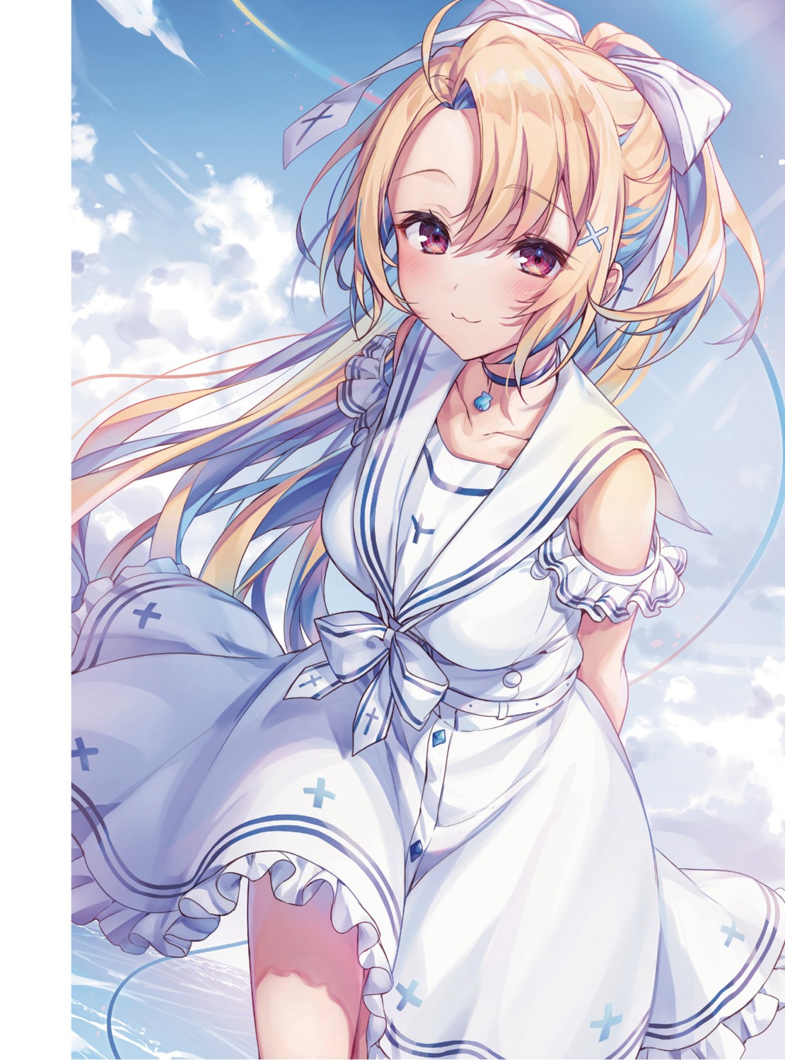 avatar_2.0_project, komeshiro_kasu, minase_shia, seifuku, skirt_lift