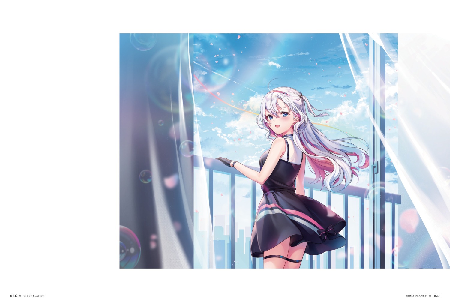 avatar_2.0_project, dress, garter, komeshiro_kasu, musubime_yui, skirt_lift