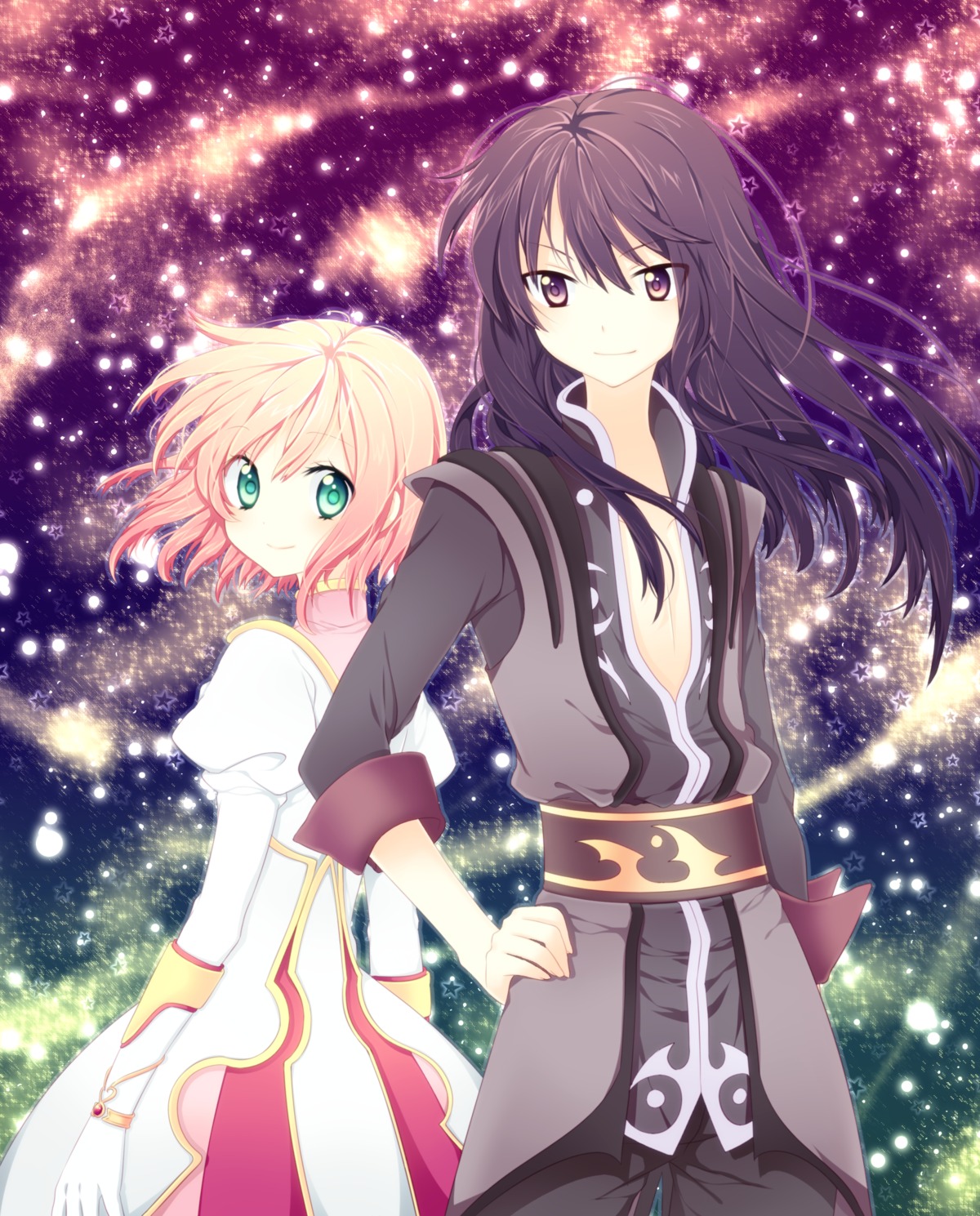 estellise_sidos_heurassein, riichu, tales_of, tales_of_vesperia, yuri_lowell