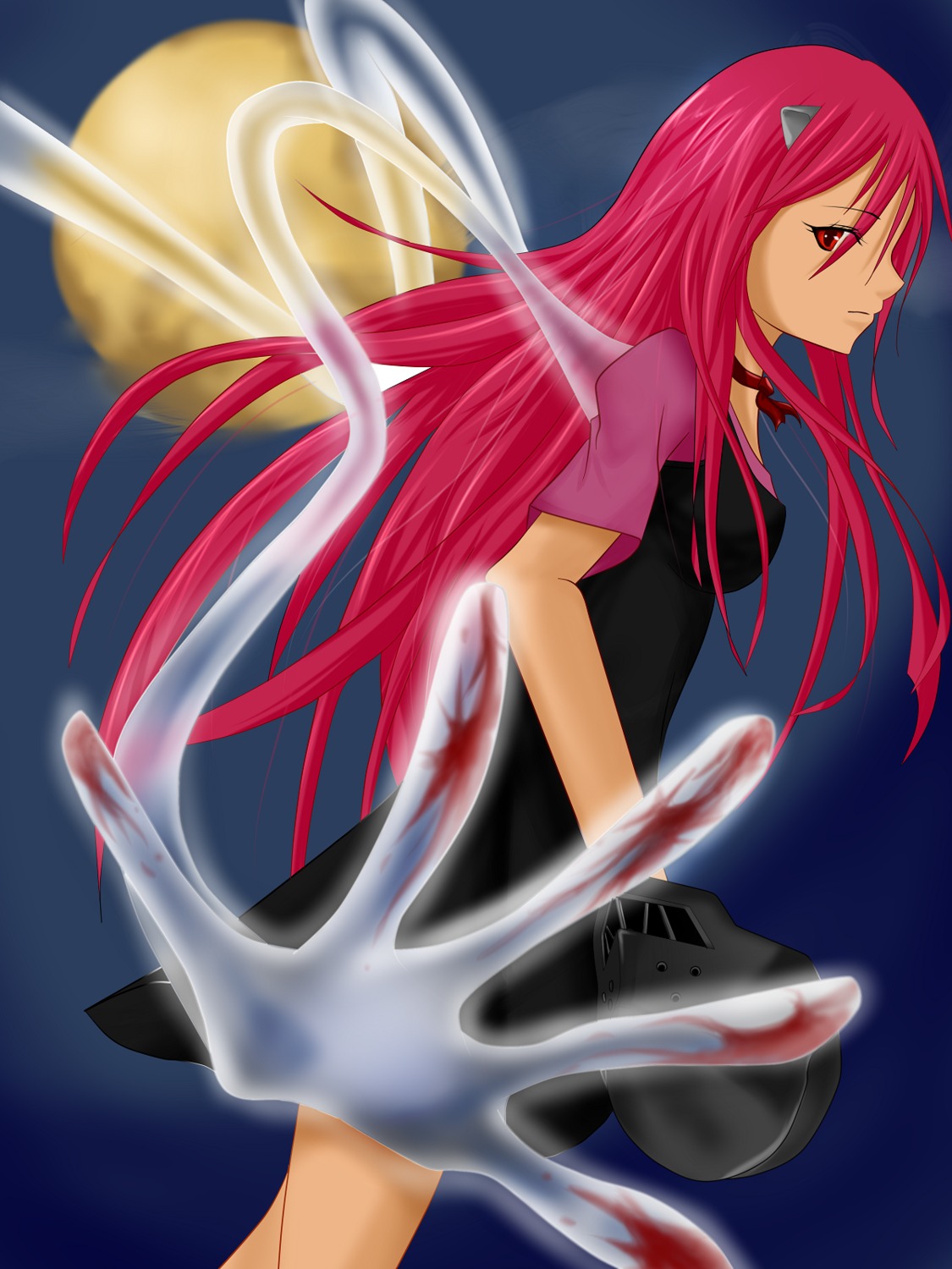 elfen_lied, lucy