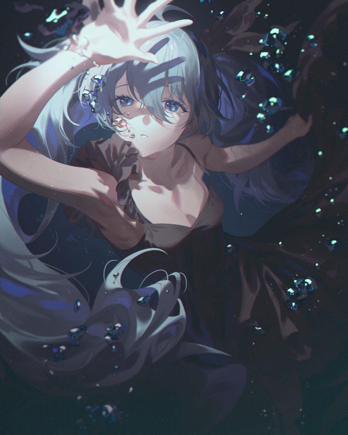 dress, fajyobore, hatsune_miku, shinkai_shoujo_(vocaloid), vocaloid