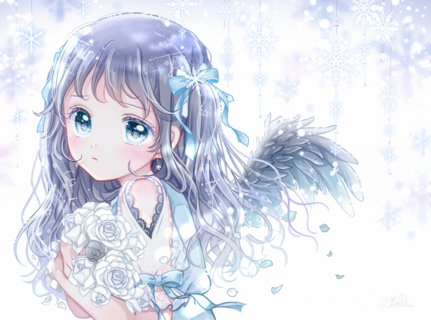 kousagi, wings