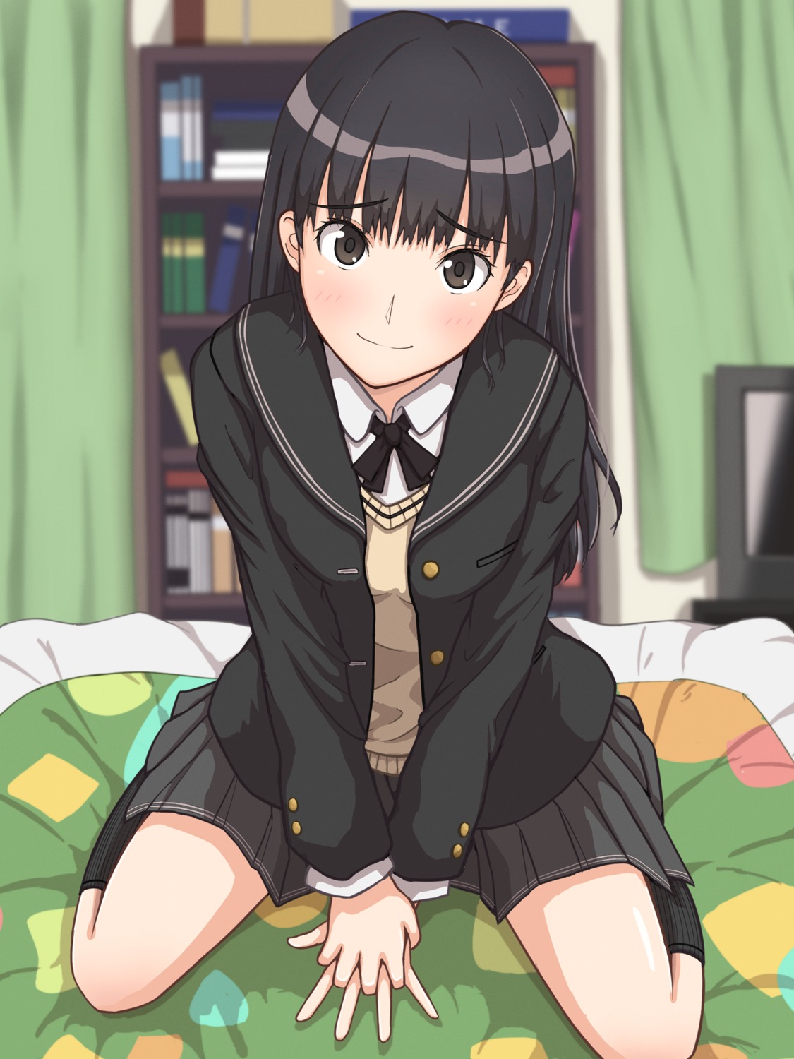 amagami, ayatsuji_tsukasa, ranmaru, seifuku, sweater
