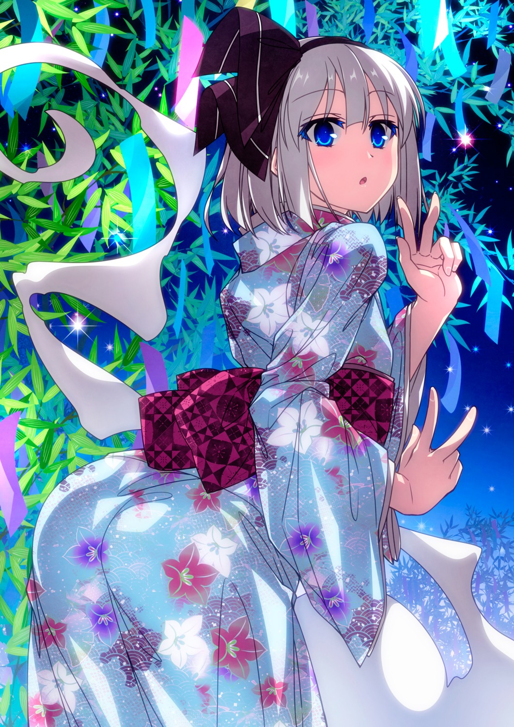 ass, konpaku_youmu, myon, sazanami_mio, touhou, yukata