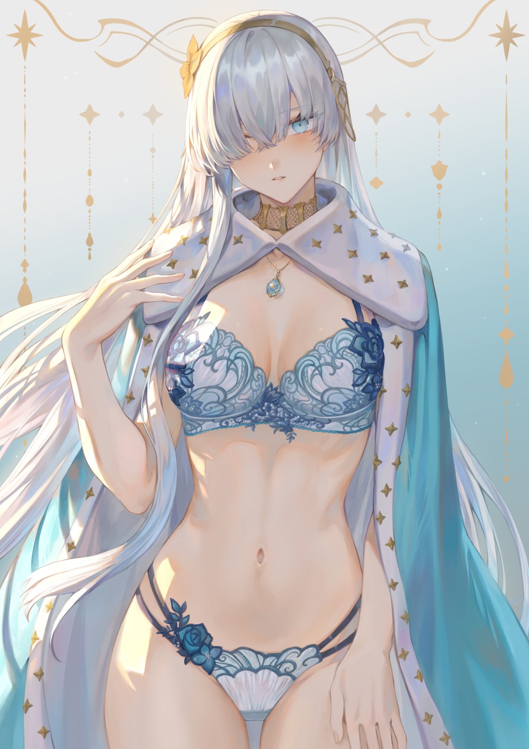 anastasia_(fate/grand_order), bra, cleavage, fate/grand_order, mashu_(003), pantsu