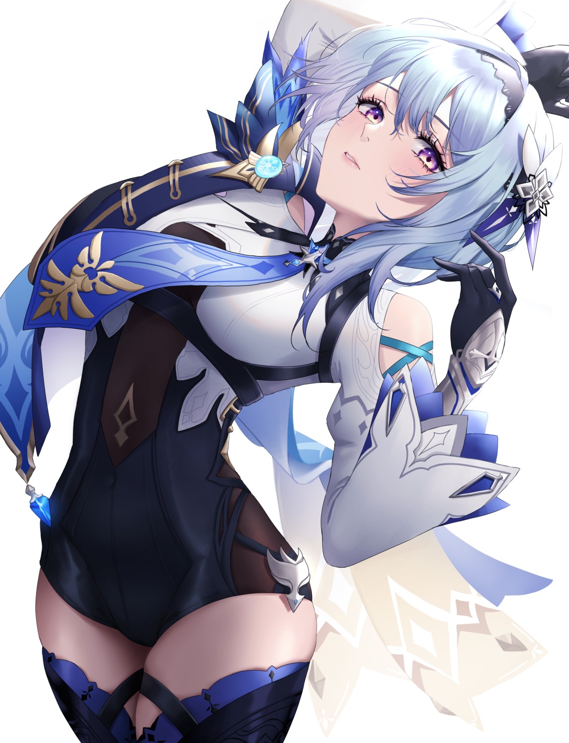 eula, expulse, garter, genshin_impact, thighhighs