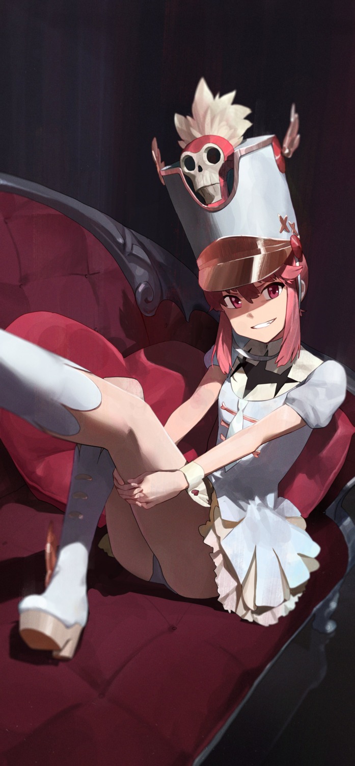 heels, jakuzure_nonon, kill_la_kill, logknn, pantsu, skirt_lift, uniform