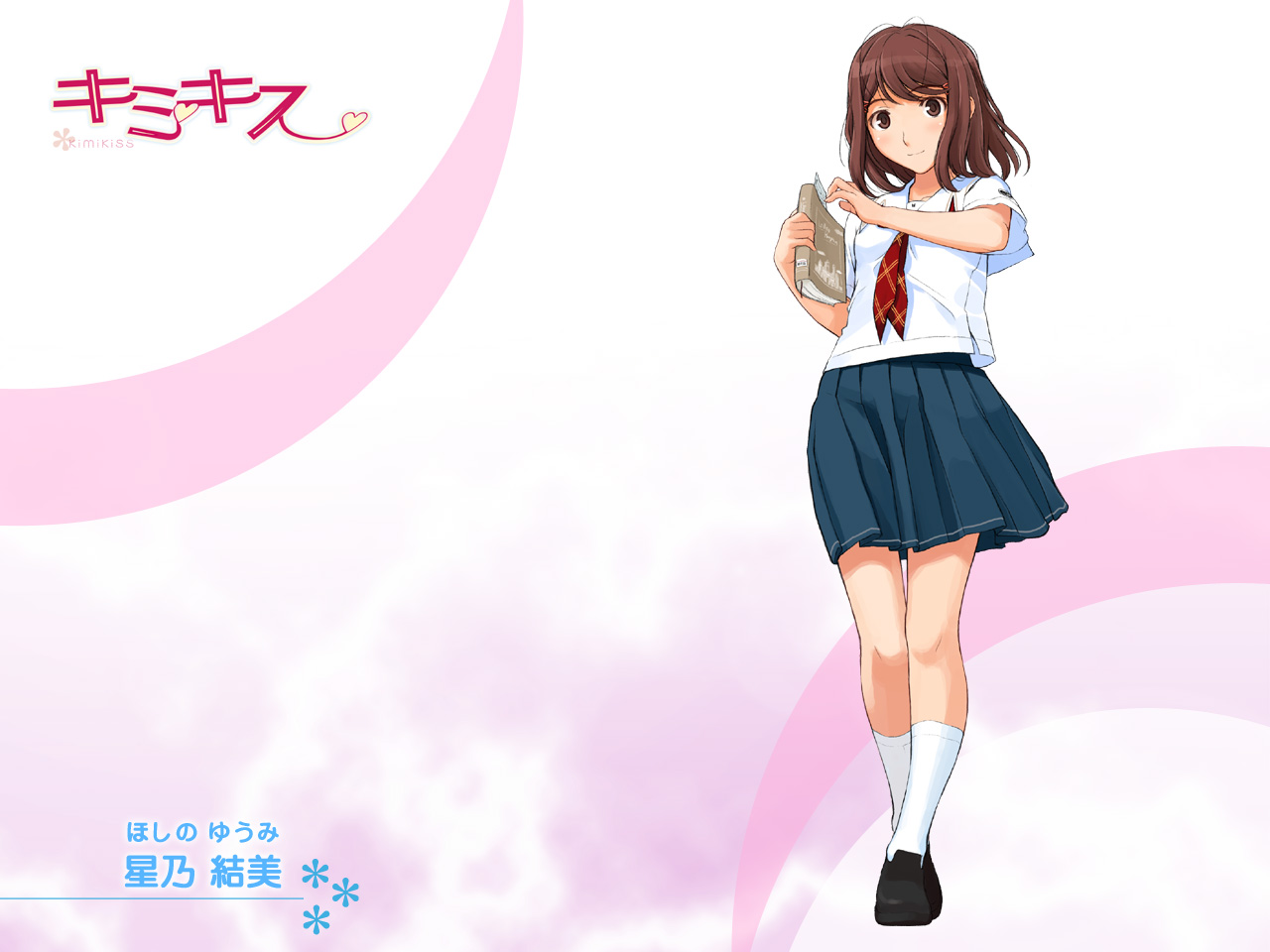 hoshino_yuumi, kimikiss, seifuku, takayama_kisai, wallpaper