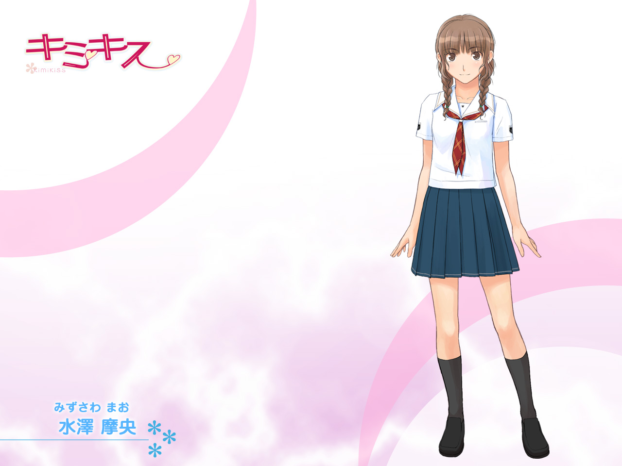 kimikiss, mizusawa_mao, seifuku, takayama_kisai, wallpaper
