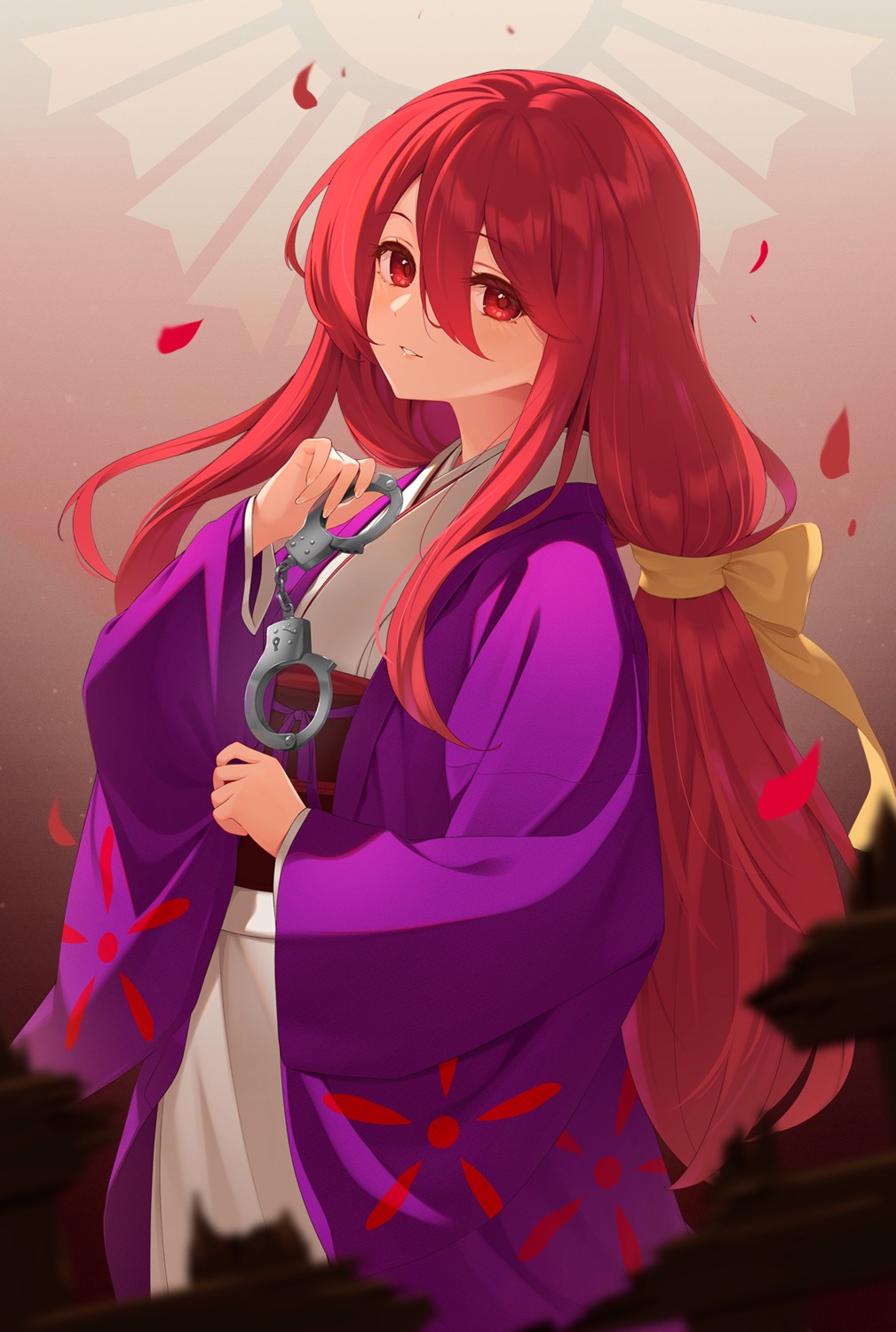 kanpa_(campagne_9), kimono, kotohime, touhou