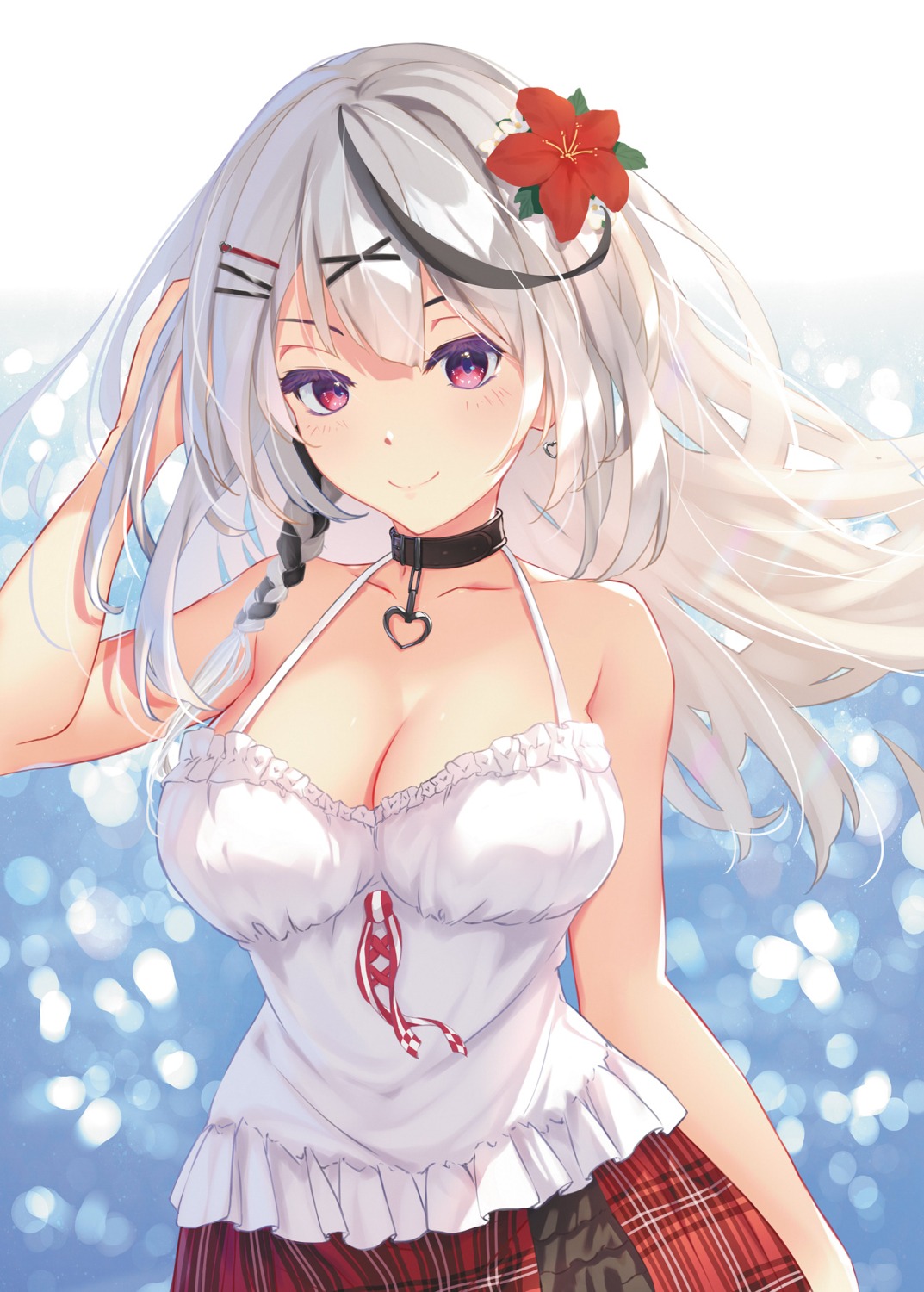 cleavage, hololive, kurenaiz, sakamata_chloe
